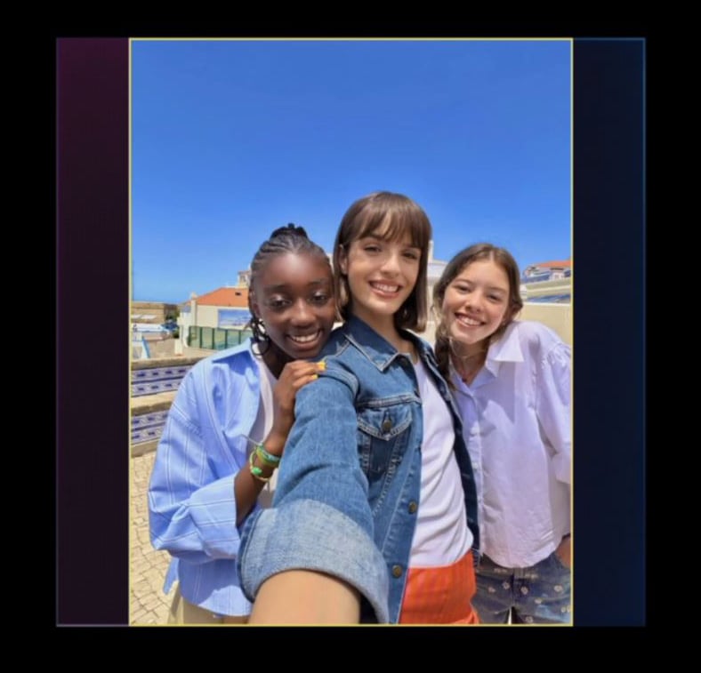 Scène centrale centrale de l'iPhone 17