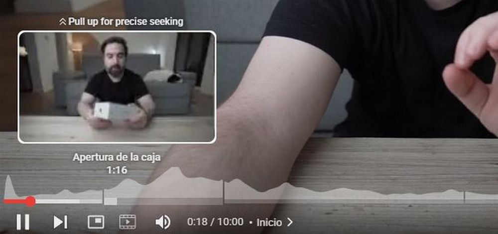 Calendrier d'une vidéo youtube
