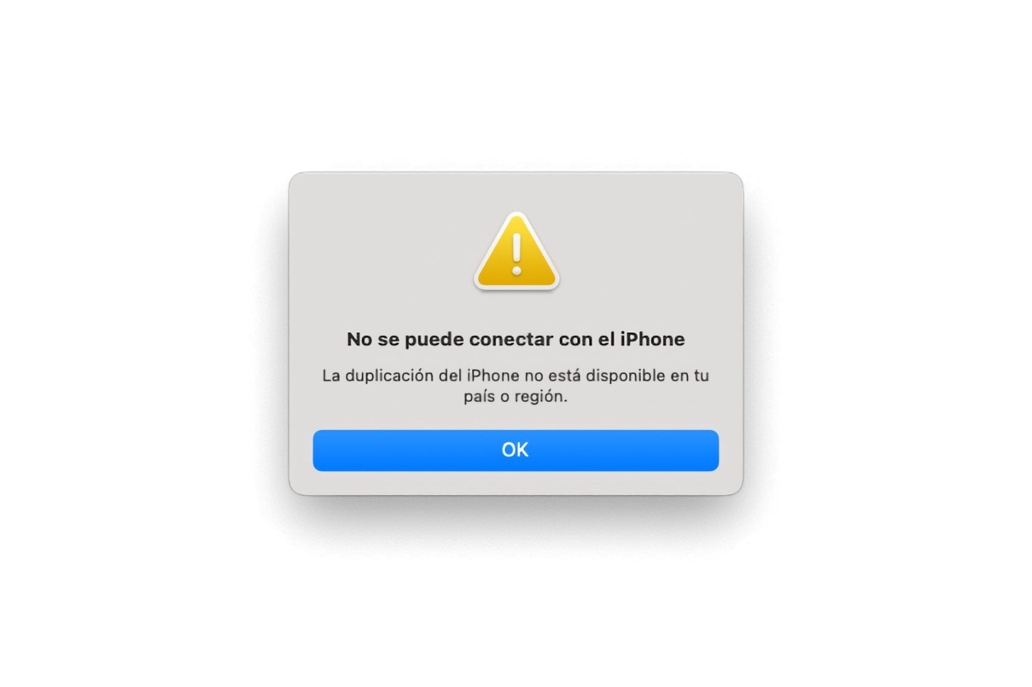 Duplication iPhone