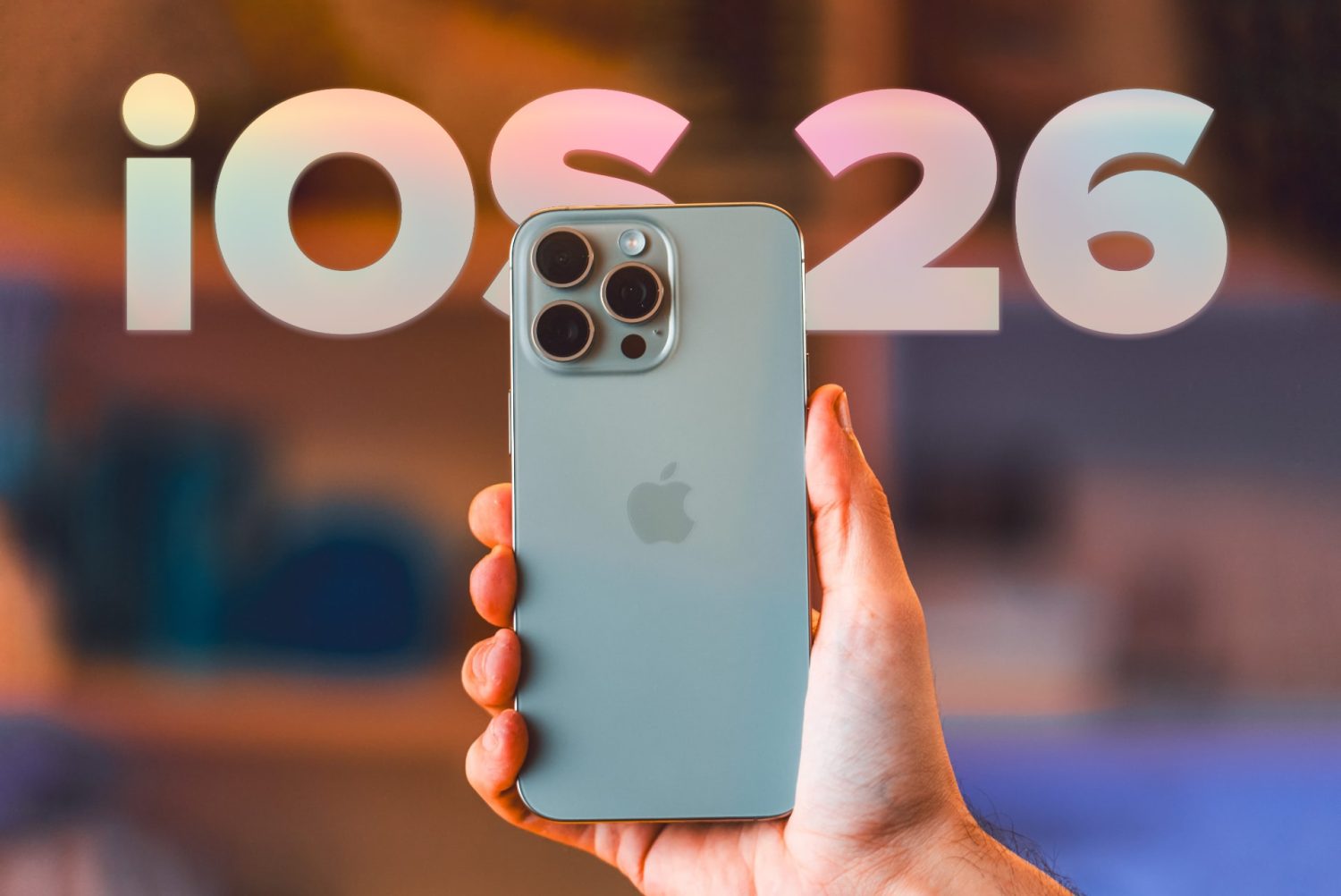 iOS 26 | iOS 26 Verre liquide iPhone