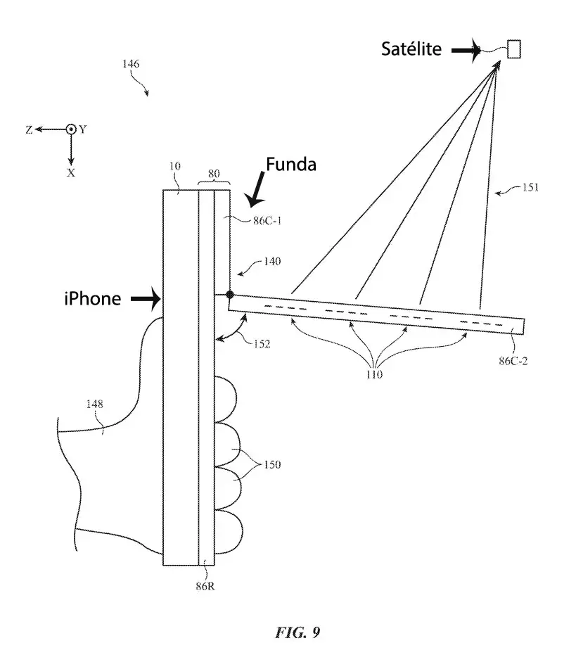 Coque satellite pour iPhone
