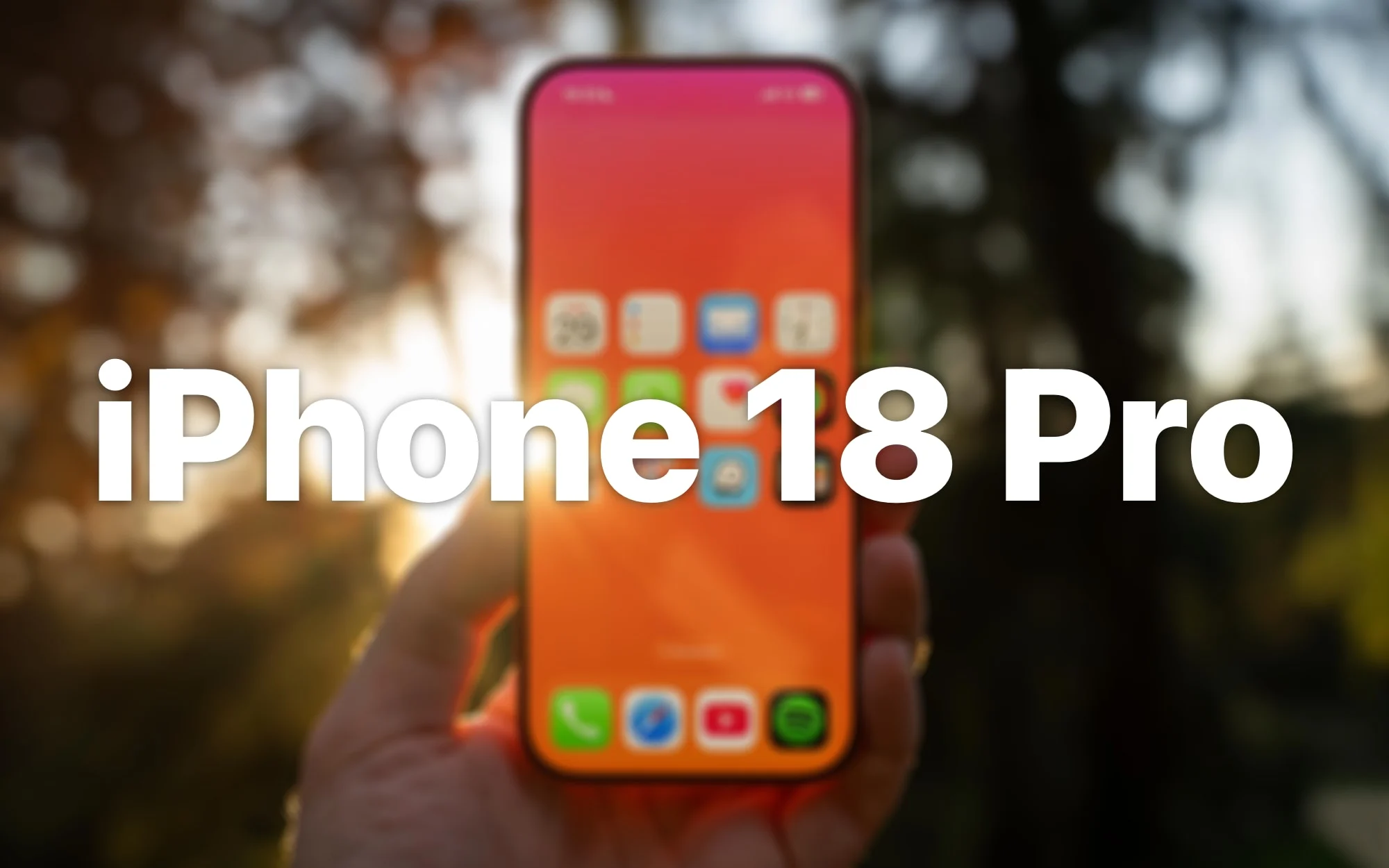 Changement historique dans l&rsquo;iPhone 18 Pro : il aura une amélioration du design que nous attendons depuis des années