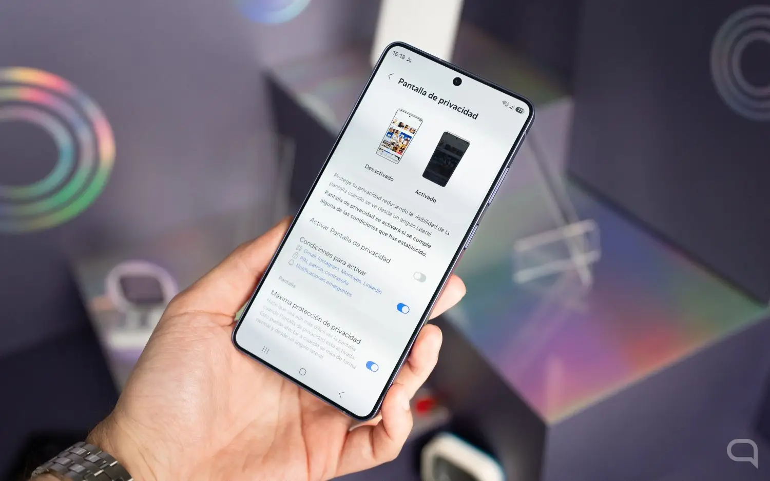 La fonction Privacy Display du Samsung Galaxy S26 Ultra