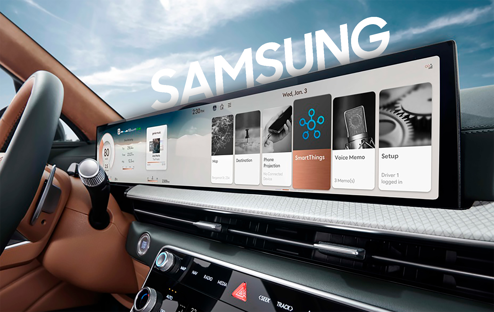 Révolution chez KIA et Hyundai : si vous possédez un mobile Samsung, vous pouvez désormais faire fonctionner une machine à laver ou un aspirateur depuis la voiture