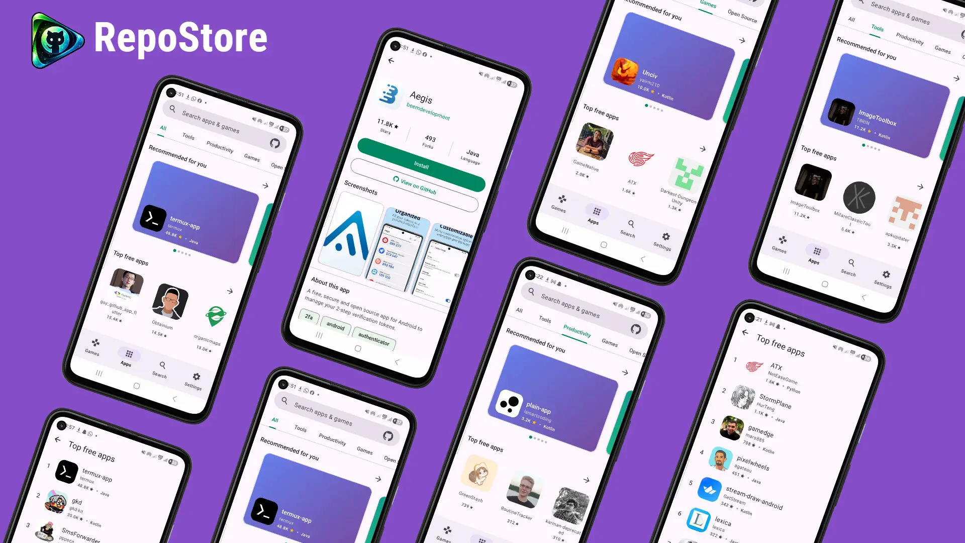 Si vous avez Android, c'est la meilleure alternative au Play Store : trouvez des applications sur GitHub, téléchargez-les et installez-les en un seul clic