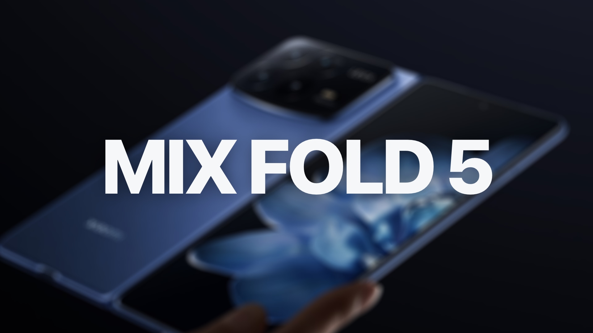 L'alternative de Xiaomi à l'iPhone Ultra et au Galaxy Z Fold 8 est divulguée : le Mix Fold 5 va être spectaculaire