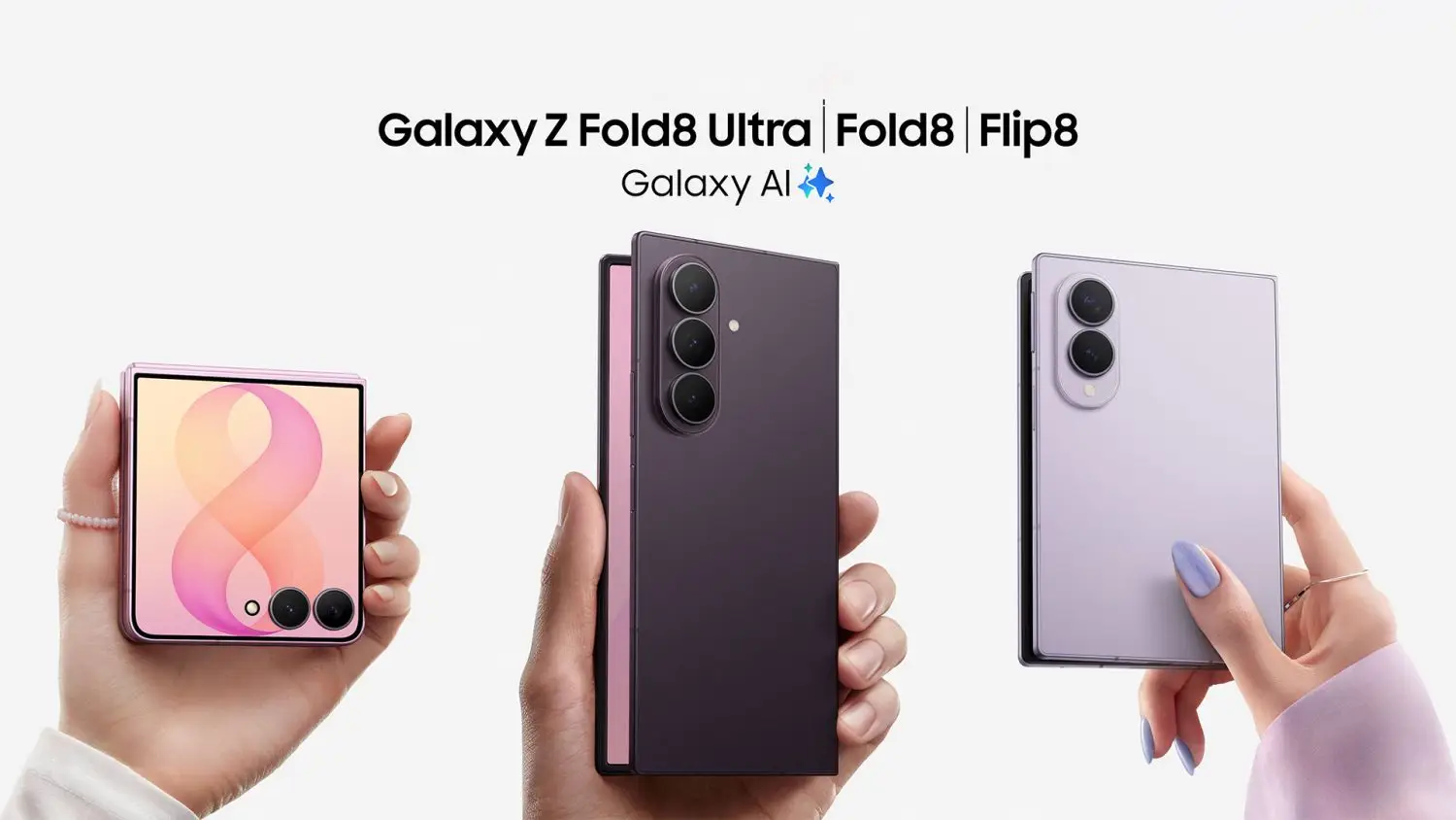Galaxy Z Fold 8 et Galaxy Z Flip 8