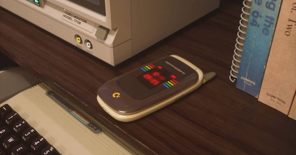 Commodore revient avec un téléphone à clapet qui bloque les réseaux sociaux